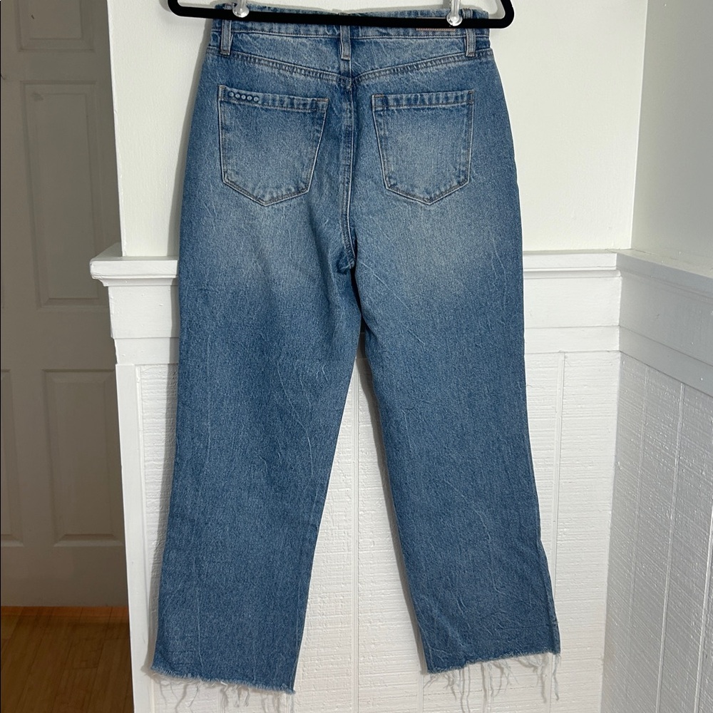 Blank NYC The Baxter Ribcage Straight Leg Denim Jeans size 25 - Picture 3 of 10